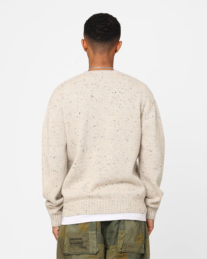 New Era Los Angeles Dodgers Oversized Knit Sweater Stone