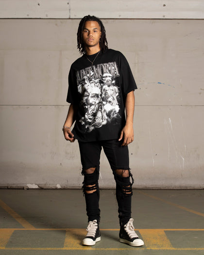 Saint Morta Zeus Boxy T-Shirt Black