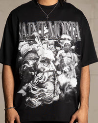 Saint Morta Zeus Boxy T-Shirt Black