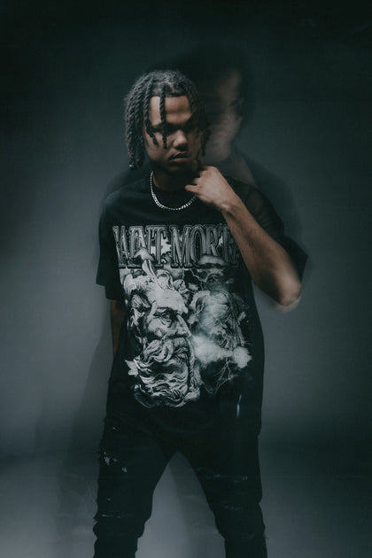 Saint Morta Zeus Boxy T-Shirt Black