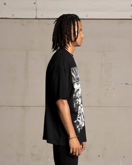 Saint Morta Zeus Boxy T-Shirt Black