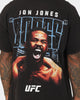 UFC By Goat Crew Jon Jones Bones Vintage T-Shirt Black Wash
