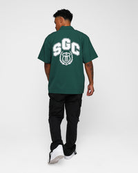 Students Golf Baker Cabana Shirt Green