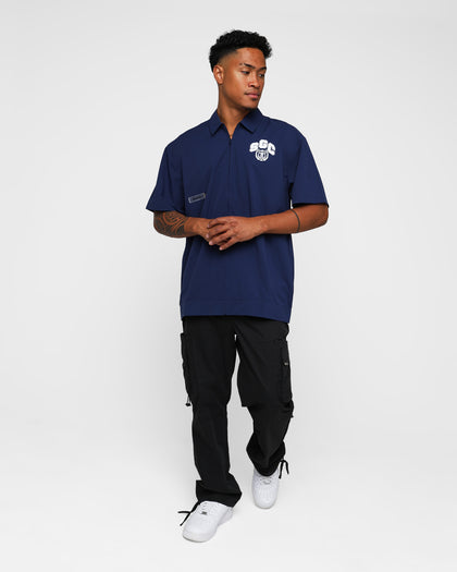Students Golf Baker Cabana Shirt Navy
