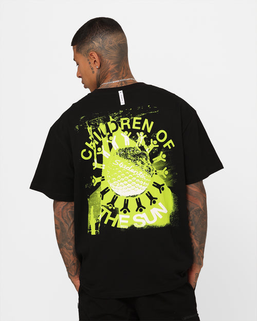 Students Golf Children Of The Sun T-Shirt Black