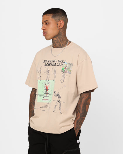 Students Golf Science Lab T-Shirt Sand