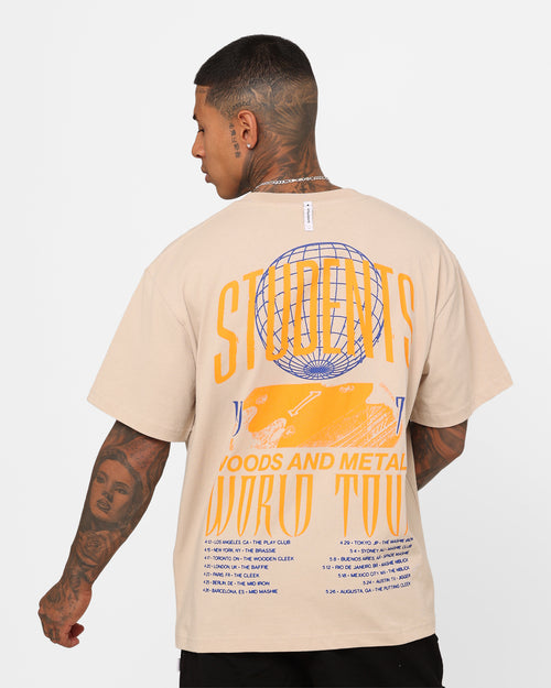 Students Golf Woods And Metals T-Shirt Sand