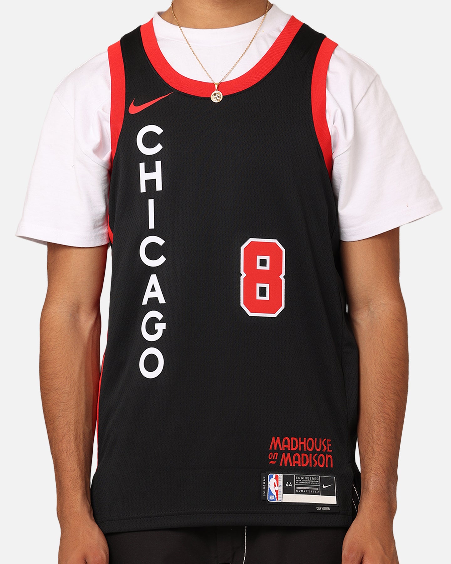 最安値 NIKE CHICAGO BULLS SWINGMAN JERSEY Chicago Bulls Personalized Nike Icon Edition Swingman Jersey