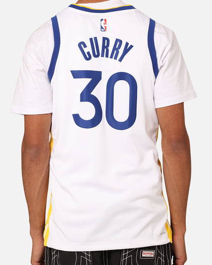 Nike Golden State Warriors Steph Curry Dri-FIT Swingman Jersey White
