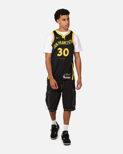 Nike Golden State Warriors Steph Curry Dri-FIT Swingman Jersey Black