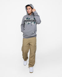 Pro Standard Las Vegas Raiders Roses Hoodie Grey