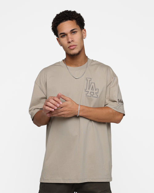 Pro Standard Los Angeles Dodgers Neutral T-Shirt Taupe