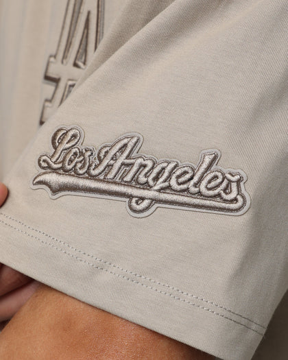 Pro Standard Los Angeles Dodgers Neutral T-Shirt Taupe