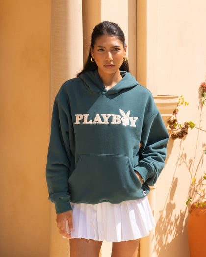 Playboy By Culture Kings Class Hoodie Green