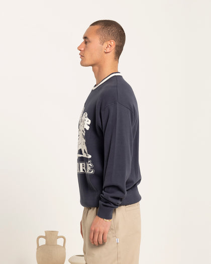 Carré Brave Knitted Sweater Navy