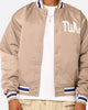 Nike Dugout Satin Jacket Khaki/Sail/Deep