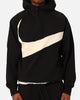 Nike Swoosh Fleece Half-Zip Hoodie Black/Coconut Milk
