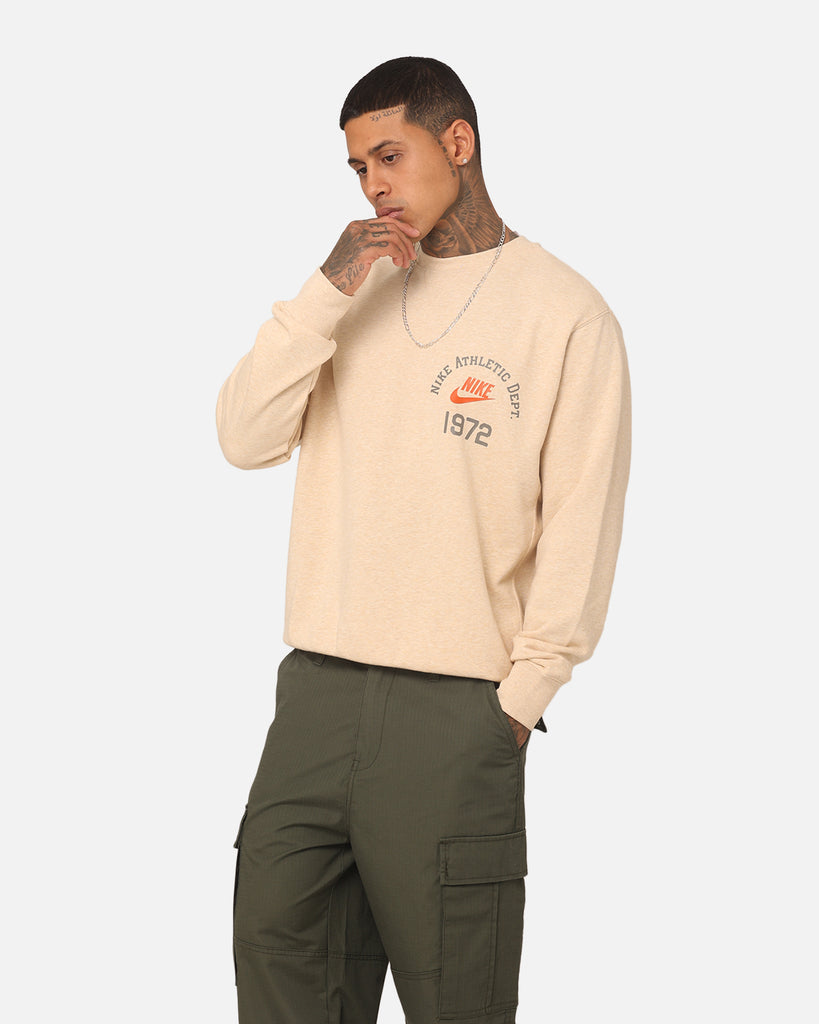 nike sportswear club fleece sesame