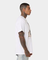 Tupac Machavelli Photo T-Shirt White
