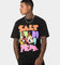 Salt N Pepa Retro Vintage T-Shirt Washed Black