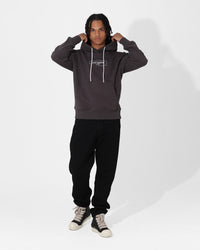 Saint Morta Alpha Hoodie Washed Black