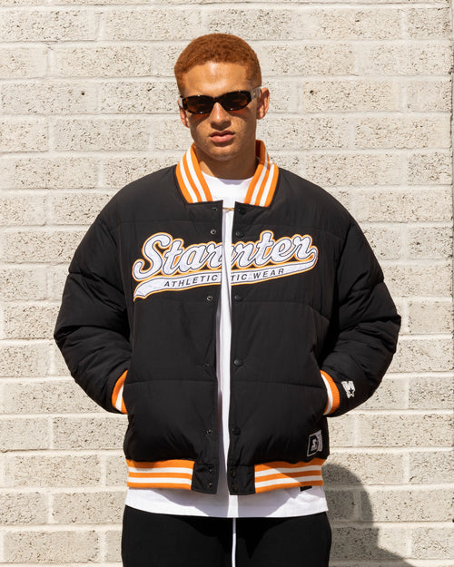Starter Athletic Bomber Jacket Black