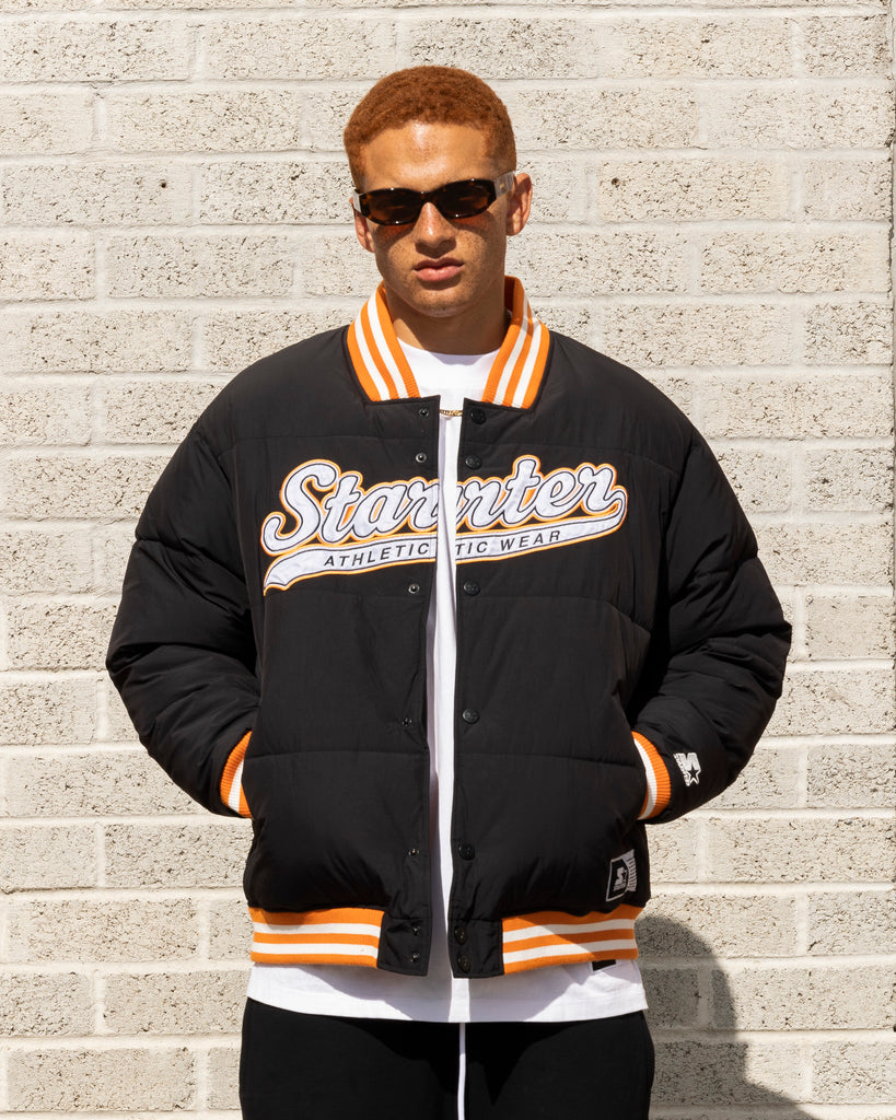 Starter Athletic Bomber Jacket Black Culture Kings