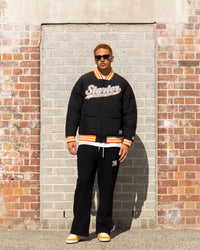 Starter Athletic Bomber Jacket Black