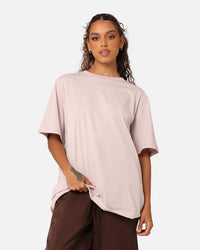Nike Women's Sportswear Essential Boyfriend T-Shirt Light Orewood Brown/Sail