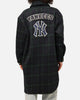 Pro Standard New York Yankees Plaid Shacket Forest Green