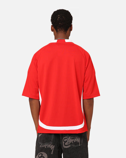 Adidas Oversized Short Sleeve Jersey Better Scarlet