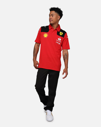 Puma X Scuderia Ferrari Team Polo Shirt Rosso Corsa