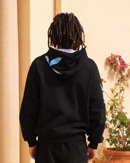 Playboy By Culture Kings Lit Bunny Fully Zip Hoodie Black