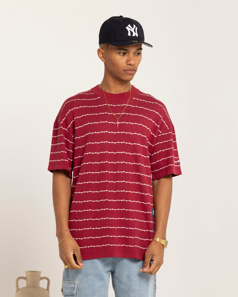 Carre Thorny Oversized T-Shirt Maroon | Culture Kings