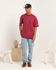 Carre Thorny Oversized T-Shirt Maroon