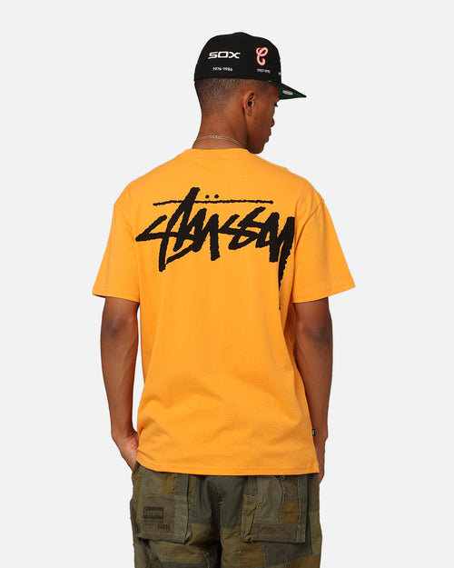 Stussy Big Stock T-Shirt Orange