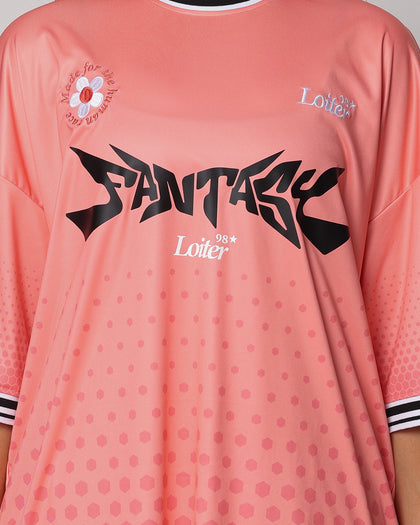 Loiter Fantasy League Jersey Peach