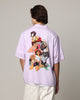 Loiter X Cowboy Bebop Button Up Shirt Lilac