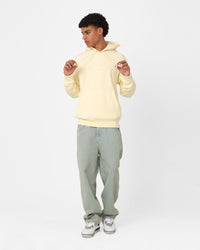 Champion Reverse Weave 2k Logo Hoodie Post Yellow