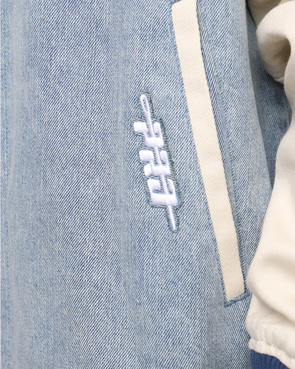 Pro Standard Las Vegas Raiders Varsity Denim Jacket Denim/Linen