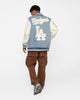 Pro Standard Los Angeles Dodgers Varsity Blue Jacket Denim/Linen