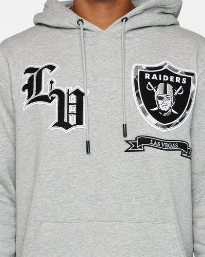 Pro Standard Las Vegas Raiders Pro Prep Hoodie Heather Grey/Black