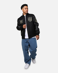 Pro Standard Vegas Golden Knights 'Black & Gold' Varsity Jacket Jet Black