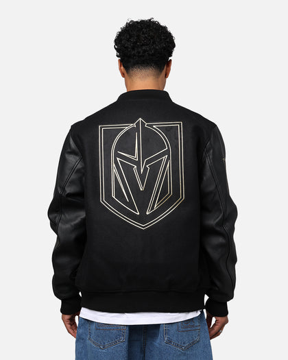 Pro Standard Vegas Golden Knights 'Black & Gold' Varsity Jacket Jet Black