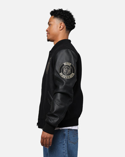 Pro Standard Vegas Golden Knights 'Black & Gold' Varsity Jacket Jet Black