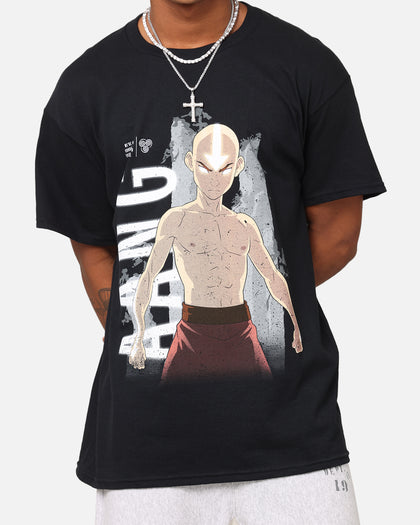 Goat Crew X Avatar: The Last Airbender Aang Vintage T-Shirt Black