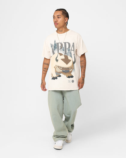 Goat Crew X Avatar: The Last Airbender Appa Vintage T-Shirt Off White