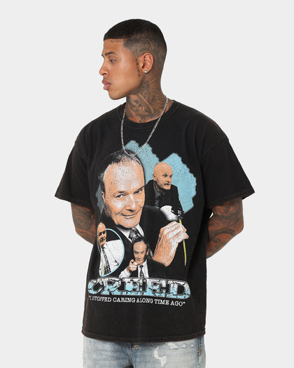 American Thrift X The Office Creed Bratton Vintage T-Shirt Black Wash