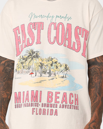 73Studio Miami Beach Vintage T-Shirt Off White