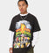 73Studio X Power Rangers Mighty Morphin Vintage T-Shirt Black Wash